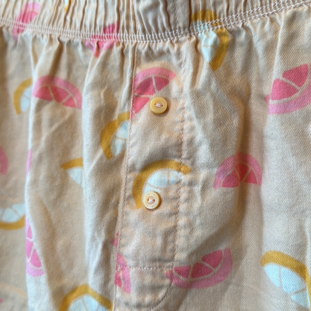 PINK by Victorias Secret lemon and orange sleep shorts - Picture 3 of 7